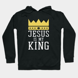 Jesus is my King Religious Hoodie